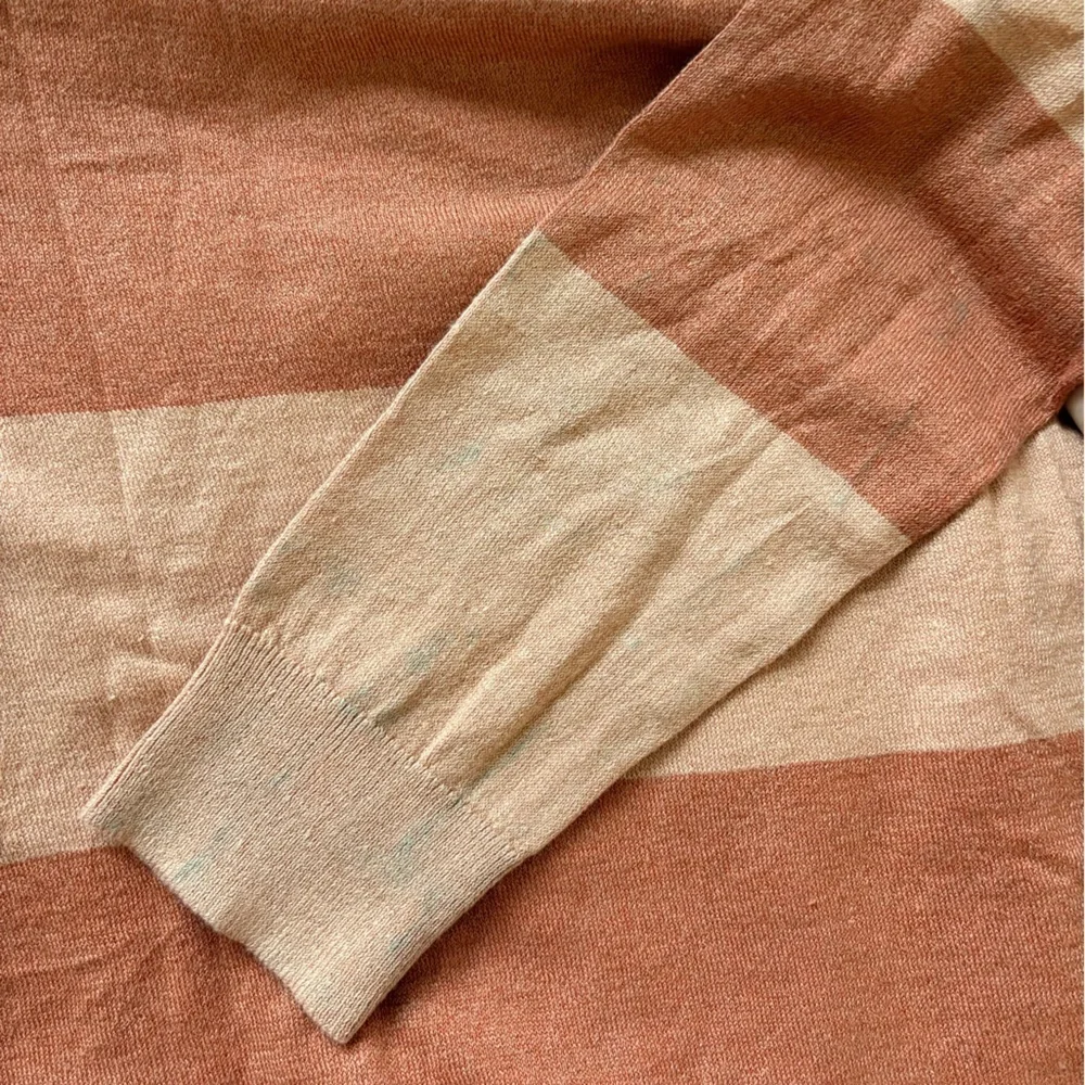 Club Monaco Striped Linen Crew Sweater